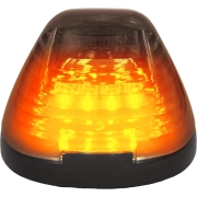Recon Single LED Cab Roof Light w/ Amber LEDs & Smoked Lens (1-Piece Only) | 264143BKHPAMX (2)