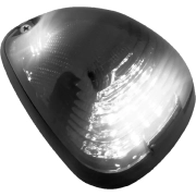 Recon Single LED Cab Roof Light w/ White LEDs & Smoked Lens (1-Piece Only) | 264143BKHPWHX (4)