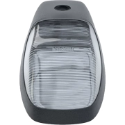 Recon Single LED Cab Roof Light Set w/ Amber LED & Multiple Lens Options (1-Piece Only) | 264345CLHPAMX, 264345BKHPAMX, 264345AMHPAMX (3)