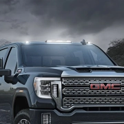 Recon GM Cab Roof Light w/ Multi-Colored LED & Smoked or Clear Lens (3-Piece Set) | 264158CLRGB, 264158BKRGB (5)