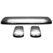 Recon GM Cab Roof Light w/ Multiple LED & Lens Options (3-Piece Set) | 264157 (4)
