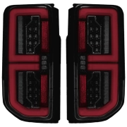 Recon Ford OLED Tail Lights w/ Smoked or Clear Lens | 264279 (3)