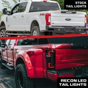 Recon Ford OLED Tail Lights (Replaces OEM LED Only) | 264299LED (6)