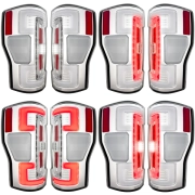 Recon Ford OLED Tail Lights (Replaces OEM Halogen Only) | 264299 (2)