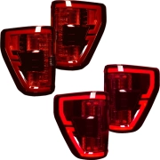 Recon Ford OLED Tail Lights (Replaces OEM Halogen w/ BLIS Only) | 264568 (3)