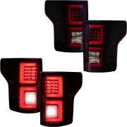 Recon Ford OLED Tail Lights (Replaces OEM Halogen w/ BLIS Only) | 264468 (4)