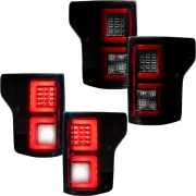 Recon Ford OLED Tail Lights (Replaces OEM Halogen w/ BLIS Only) | 264468 (5)