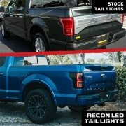 Recon Ford OLED Tail Lights (Replaces OEM Halogen w/ BLIS Only) | 264468 (6)
