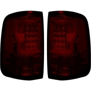 Recon Ford Straight OLED Tail Lights w/ Lens Options | 264378 (3)