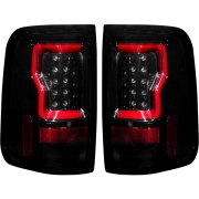 Recon Ford Straight OLED Tail Lights w/ Lens Options | 264378 (5)