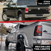 Recon Dodge OLED Tail Lights (Replaces OEM LED Only) | 264336 (6)
