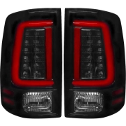 Recon Dodge Scanning OLED Tail Lights (Replaces OEM Halogen Only) | 264369BKS (2)