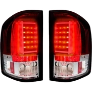 Recon GM OLED Tail Lights w/ Red Lens | 264291RD (2)