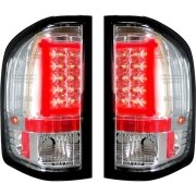 Recon GM OLED Tail Lights w/ Clear Lens | 264291CL (2)