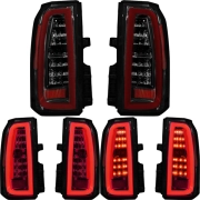 Recon Chevy OLED Tail Lights (w/ Smoked or Clear Lens) | 264277 (2)