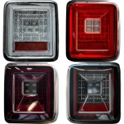 Recon Jeep OLED Tail Lights (Replaces OEM Halogen Only) | 264237 | 2018-2024 Jeep Wrangler JL