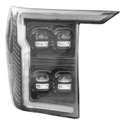 Recon Ford LED Headlights (Replaces OEM Halogen Only) w/ Multiple Lens Options | 264490 (2)