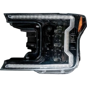 Recon Ford LED Projector Headlights (Replaces OEM Halogen Only) w/ Multiple Lens Options | 264390LED (6)