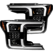 Recon Ford OLED Projector Headlights (Replaces OEM Halogen Only) w/ Multiple Lens Options | 264390 (4)