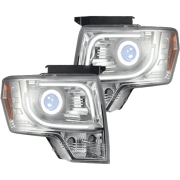 Recon Ford OLED Projector Headlights (w/ Clear Lens) | 264190CLC (2)