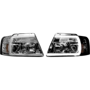 Recon Ford OLED Projector Headlights (w/ Clear or Smoked Lens) | 264198 (2)