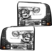 Recon Ford OLED Projector Headlights (w/ Smoked or Clear Lens) | 264193 (3)