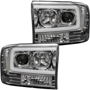 Recon Ford OLED Projector Headlights (w/ Smoked or Clear Lens) | 264192 (2)