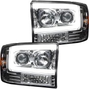 Recon Ford OLED Projector Headlights (w/ Smoked or Clear Lens) | 264192 (3)