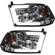 Recon Dodge OLED Projector Headlights (Replaces OEM Reflector-Style Only) | 264270 (3)