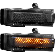 Recon Ford LED Side Mirror Lens(w/ White or Amber LEDs & Smoked Lens) | 264244 (5)
