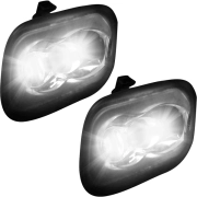 Recon Ford LED Side Mirror Smoked Lens (w/ Multiple LED Options) | 264243 (3)