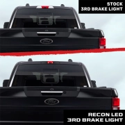 Recon Ford LED 3rd Brake Light (w/ Clear or Smoked Lens) Cargo Bed Camera Models | 264129CAM (7)