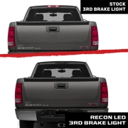 Recon GM High Power LED 3rd Brake Light Kit (w/ Smoked Lens) | 264125BKHP (3)