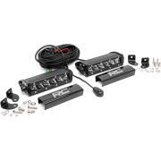 Rough Country 12in Cree Dual Row LED Light Bar (Black or Chrome) Pair | 70706, 70706BL (2)
