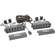Rough Country 12in Cree Dual Row LED Light Bar (Black or Chrome) Pair | 70706, 70706BL (3)