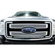 Rough Country 30-Inch Cree LED Grille Light Kit (Black w/ Cool White DRL) | 70530BLDRL (2)