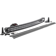 Rough Country 40in Curved CREE Dual Row LED Light Bar (Black) | 72940BL | Universal