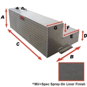 The Fuelbox 60 Gal Fuel Tank (Tonneau Cover Application) | LT60T-MS (3)