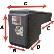 The Fuelbox Pork Chop Tool Box (Driver Side) | PC12ELD-MS (2)