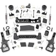 Rough Country 6in Lift Kit | 33430A | 2019-2024 RAM 1500 4WD