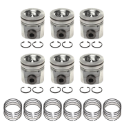 NEW 19+ Dodge RAM 6.7 Cummins Pistons & Rings Set | 68447759AA, 68448083AA | 2019+ Dodge RAM Cummins 6.7L