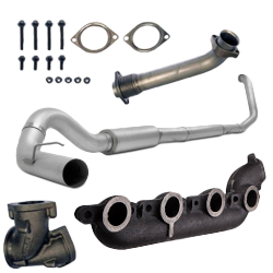 Chevy / GMC Duramax Parts - 2001-2004 Chevy / GMC Duramax LB7 6.6L Parts - Exhaust System (Manifolds, Pipes, Fasteners) | 2001-2004 Chevy / GMC Duramax LB7 6.6L