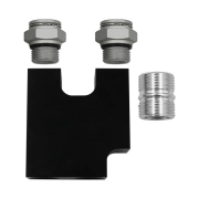 NEW 13-18 RAM 6.7 Cummins 68RFE  Auto Transmission Cooler Thermal Bypass Valve Upgrade Kit | 2013-2018 RAM Cummins 6.7L Black