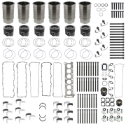 Detroit Diesel DD15 Overhaul Kit | Pistons: A4720302317 + Liners: A4720111810 + Bearings + Gaskets | Detroit Diesel DD15