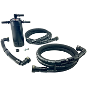 UPR Dual Valve Oil Catch Can (Black) | 5030-104-1 | 2015-2017 Ford Mustang 2.3