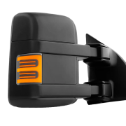Recon Ford Side Mirror Lenses Amber LED Clear | 264140CLS