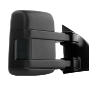 Recon Ford Side Mirror  Amber LED Smoked Lenses | 264140BKS | 2008-2016 Ford Powerstroke