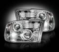 RECON - 2009-2013 Ram 1500 / 10-13 Ram 2500/3500 CLEAR Projector Headlights RECON Part # 264270CL - Image 3