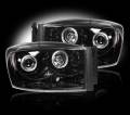 RECON - Recon Dodge LED Tail Lights w/ Projector Headlights Lighting Package | 264179BK - 264199BK | 2007-2008 Dodge Ram 1500/2500/3500 - Image 3