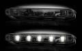 LED Daytime Running Light Kit - Rectangular AUDI Style w/ Smoked Lens